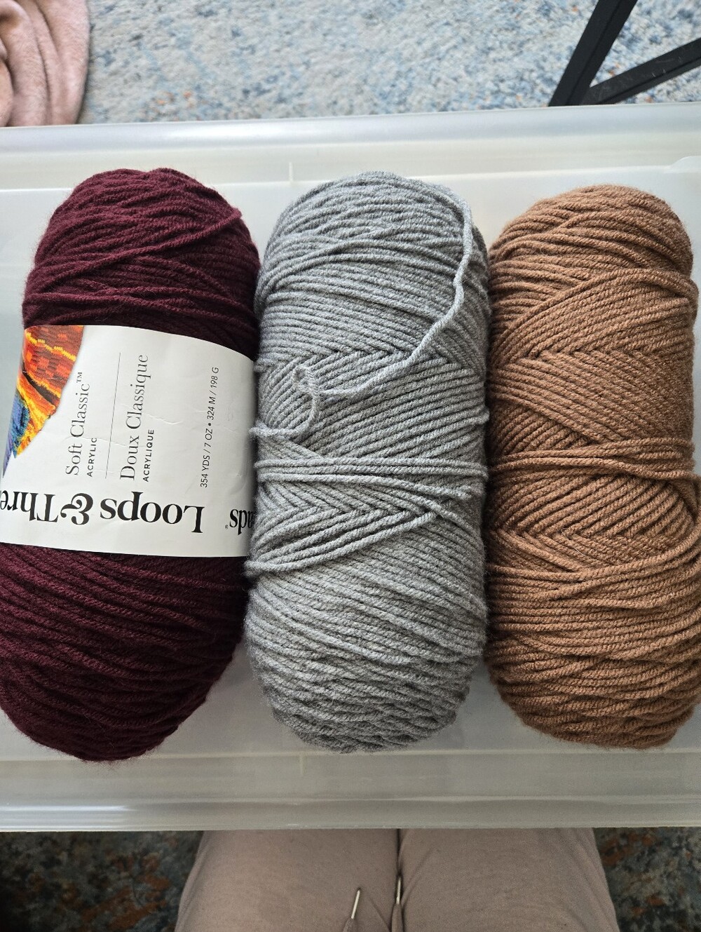 Loops and Threads Acrylic Yarn Bundle